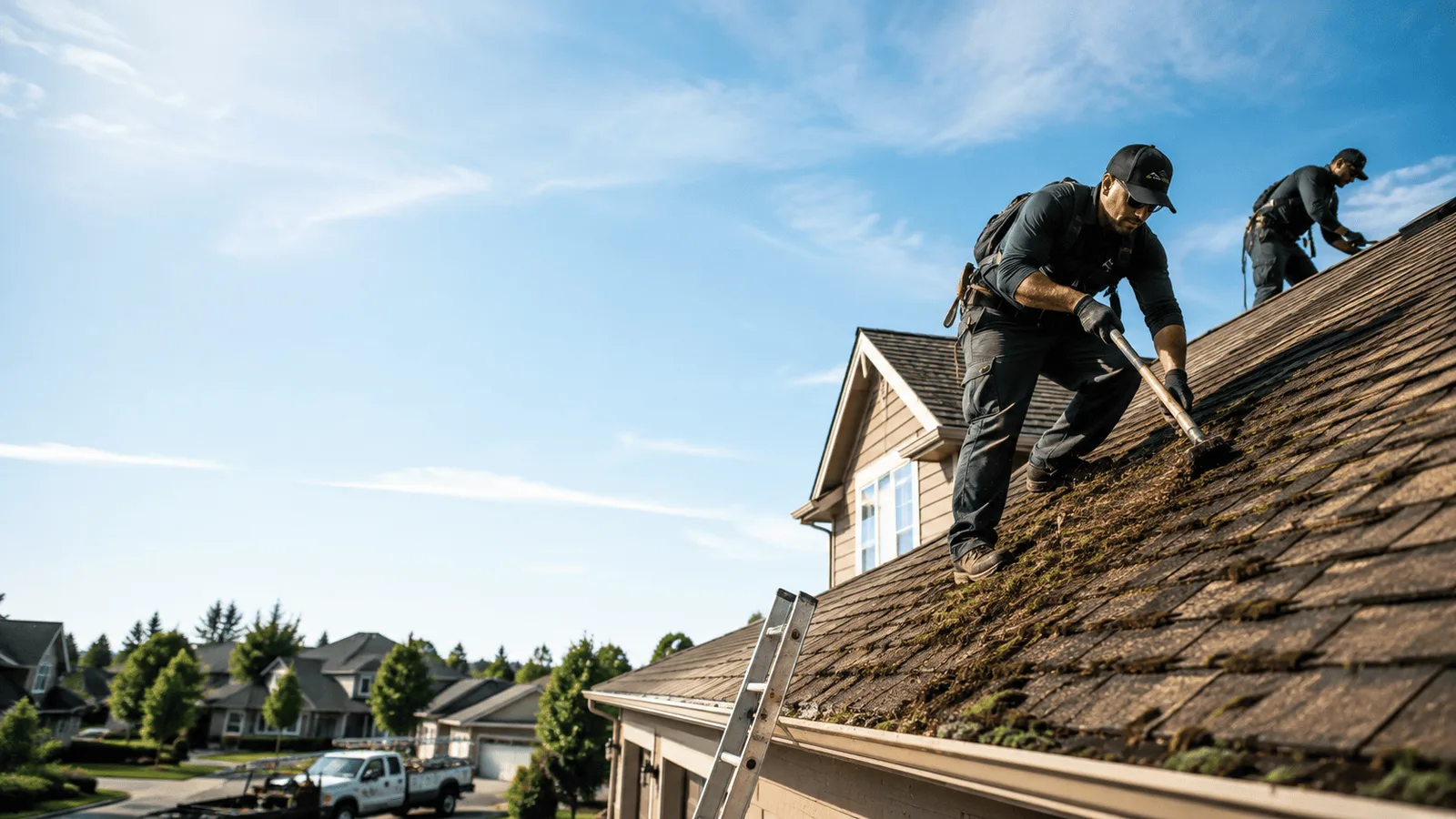 Roof Moss Removal in Old Station, CA near me